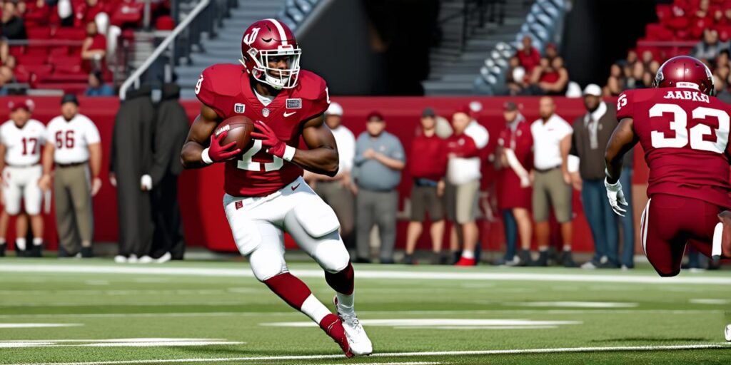 Who did Josh Jacobs play with at Alabama?