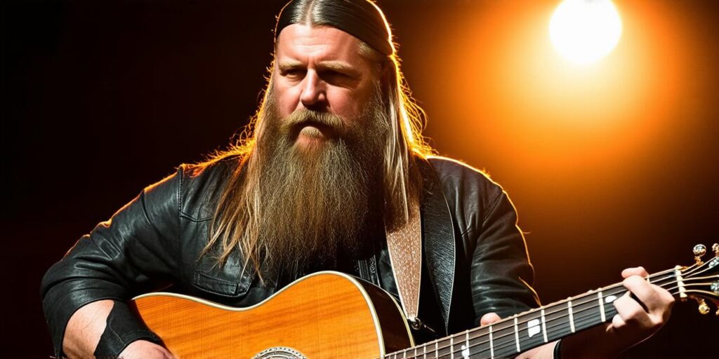 Is Chris Stapleton's wife a member of his band?