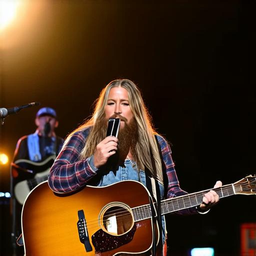 Is Chris Stapleton's wife in his band?