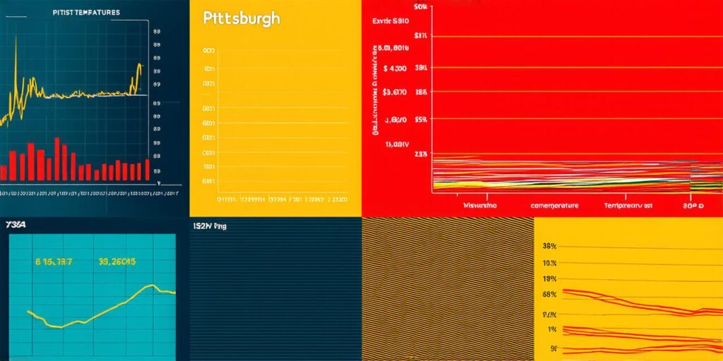 What year recorded the highest temperatures in Pittsburgh?